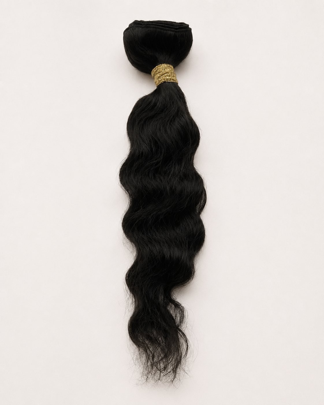 PER Bundel Curly, 100% Raw Indian Hair, kleur 1B Natural Black